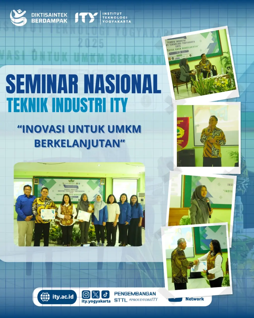 Teknik Industri ITY Adakan Seminar Nasional UMKM