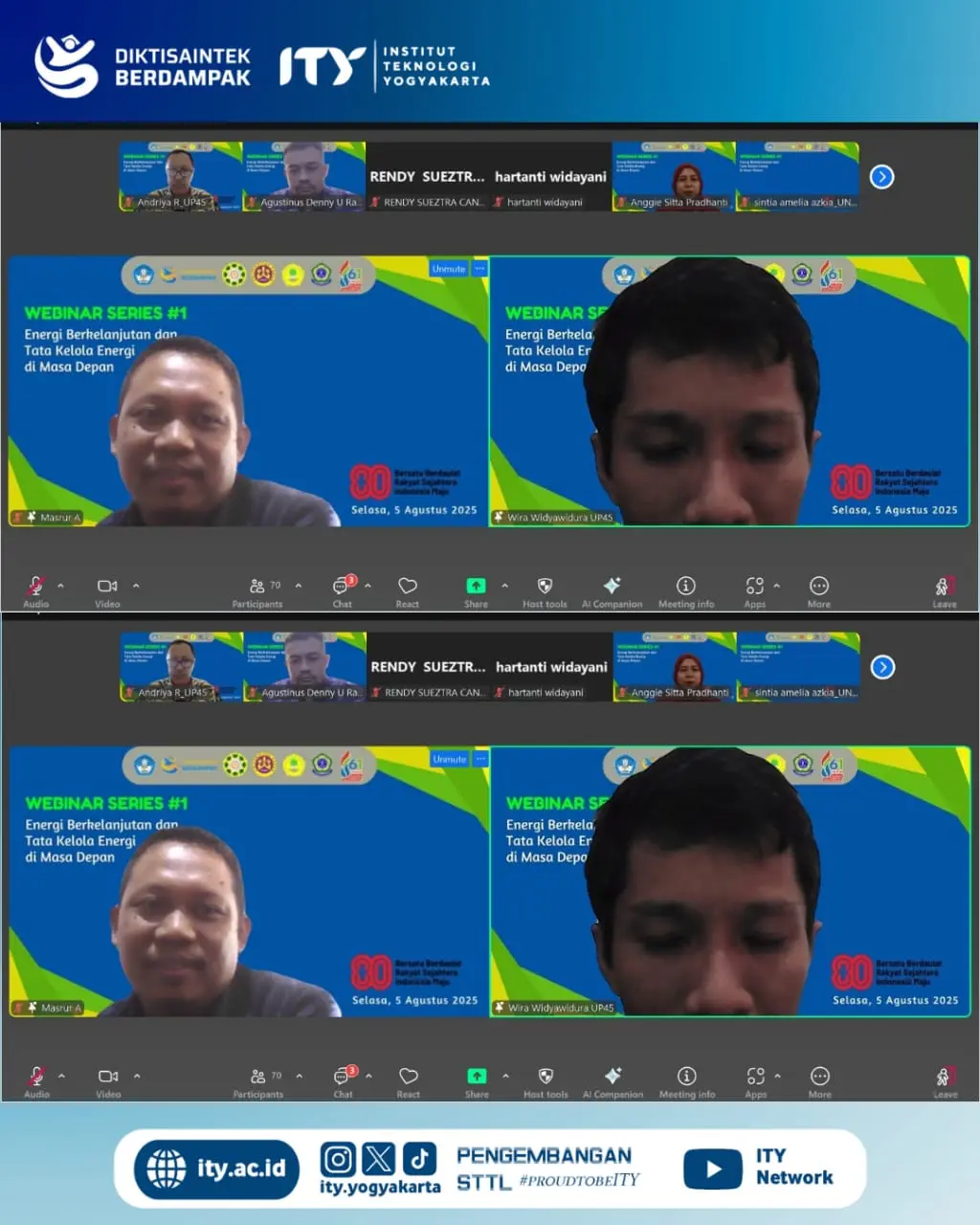 Partisipasi Dosen TSE dalam Webinar Energi 