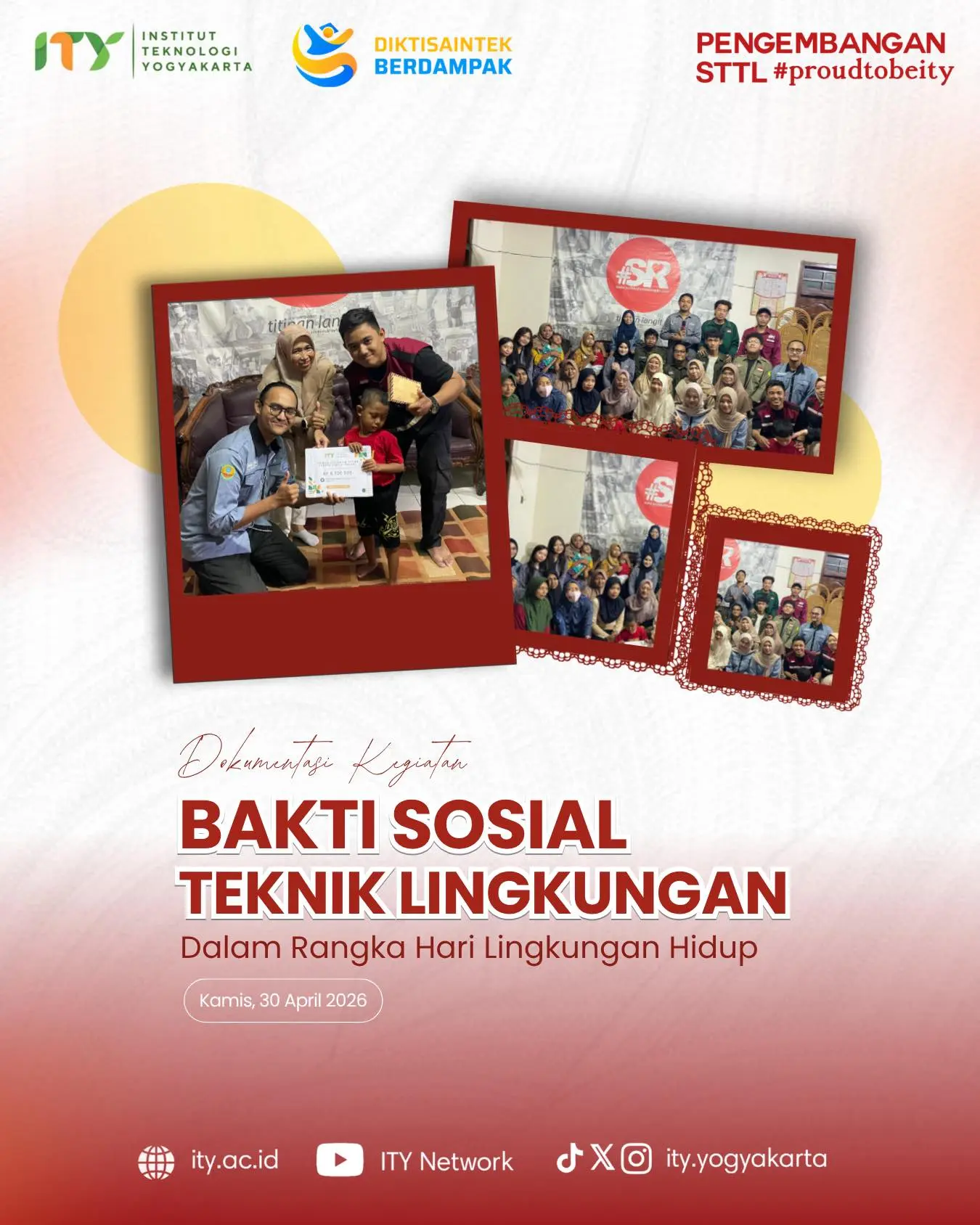 Bakti Sosial Teknik Lingkungan dalam Rangka Hari Lingkungan Hidup