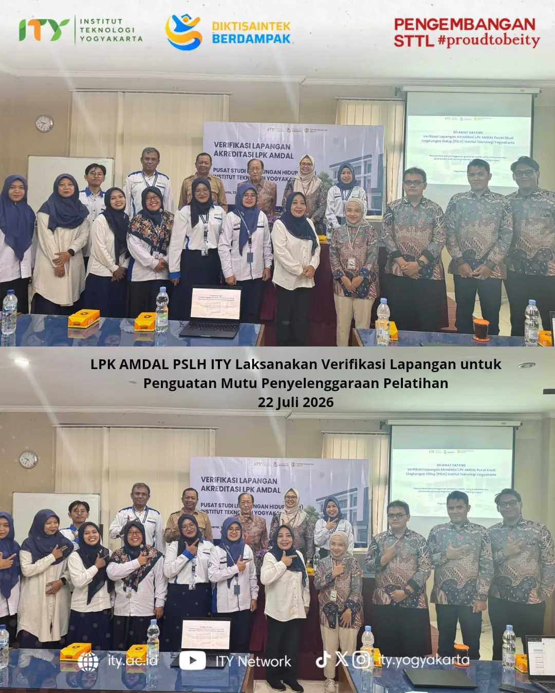 LPK AMDAL PSLH ITY Laksanakan Verifikasi Lapangan untuk Penguatan Mutu Penyelenggaraan Pelatihan