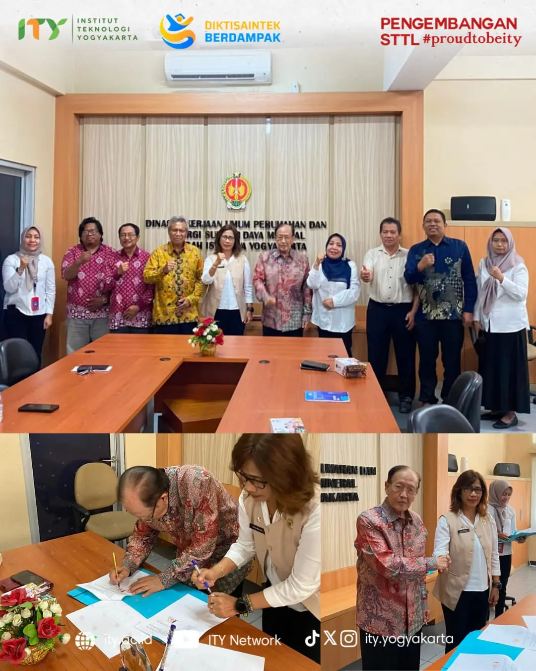 Kerjasama Strategis ITY dan Dinas PUP ESDM DIY: Dorong Inovasi Pengelolaan Limbah Sludge Menjadi Pupuk Organik