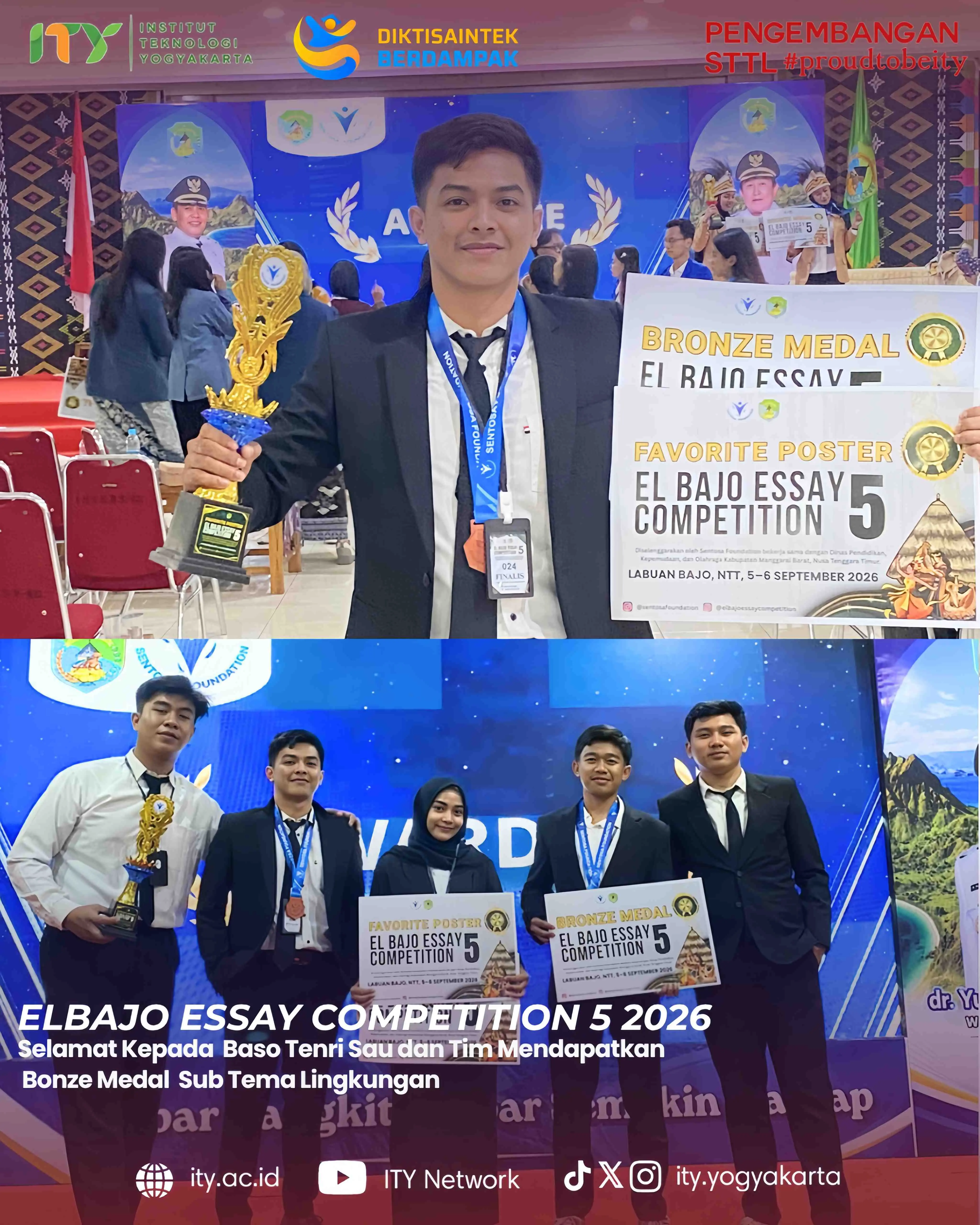 Mahasiswa Yogyakarta Raih Bronze Medal di Elbajo Essay Competition 5 2026 Berkat Inovasi Remediasi Nikel